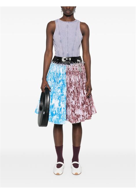 Blue and violet Ducky mini skirt CHOPOVA LOWENA - women CHOPOVA LOWENA | 3250MLT